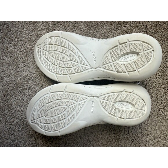 Crocs Women's Sneakers - Literide 360 Pacer Lace Up White Shoes Size W7 - Picture 10 of 11